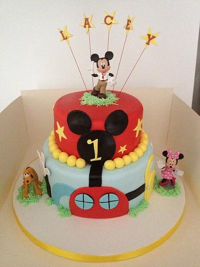 Mickeys clubhouse cake - Cake by Hjsweet