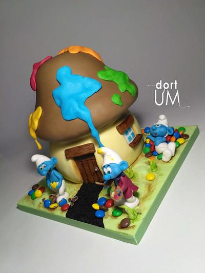 Smurfs - Cake by dortUM