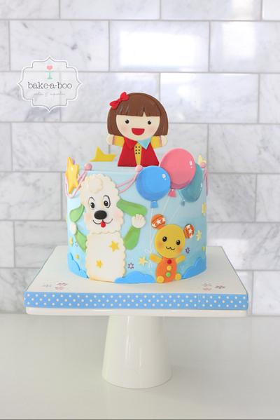 2D japanese cartoon cake design - Cake by Bakeaboo Cakes (Elina)