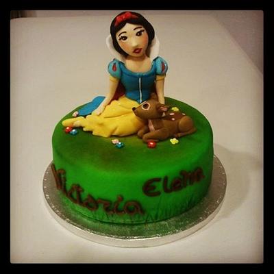 Blancanieves - Cake by DulceValencia