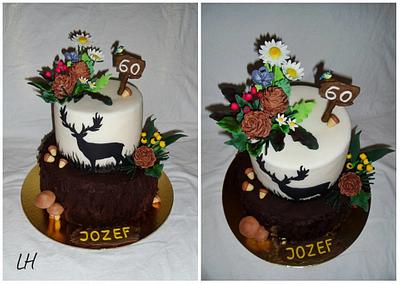 Cake for a hunter - Cake by LH decor