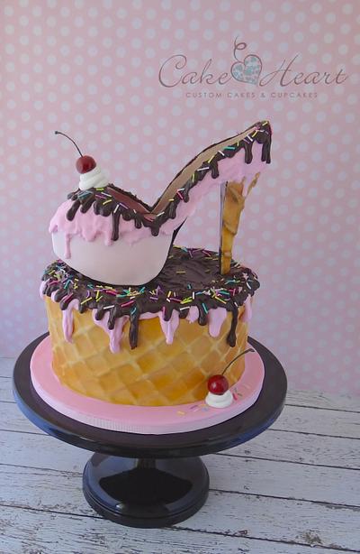 strawberry ice-cream - Cake by Cake Heart