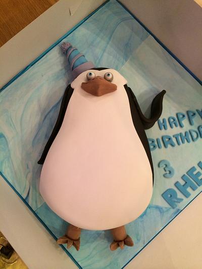 Penguins of madagascar cake - Cake by Joolscakes