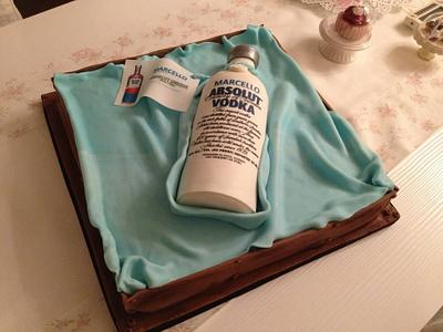 Absolut bottle Cake  - Cake by Le Torte di Marcella 