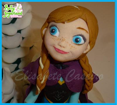 Princess Anna (Frozen) - Cake by Bety'Sugarland by Elisabete Caseiro 