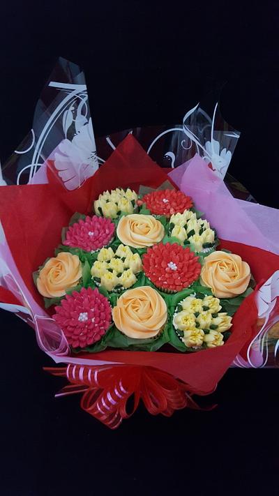 cupcake bouquet - Cake by Annamaria