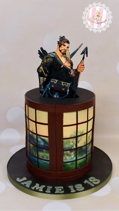 Hanzo from Overwatch - Cake by Sweet Surprizes 