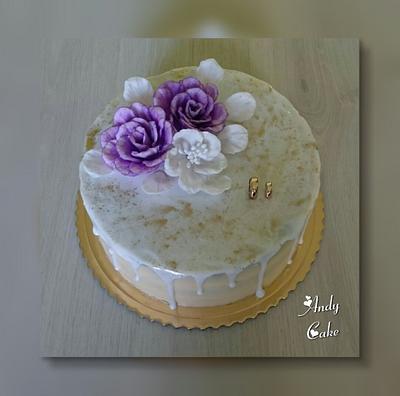 Chocolate wedding cake - Cake by AndyCake