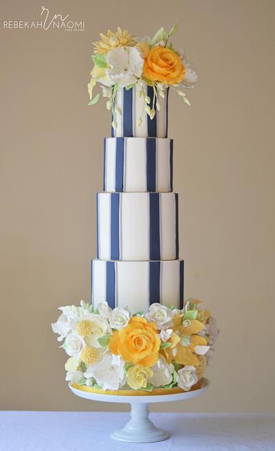 Nautical Wedding Cake - Cake by Rebekah Naomi Cake Design