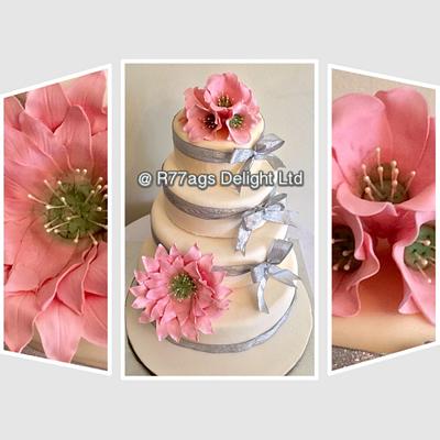 Can you imagine a Pink Sunflower!! - Cake by R77aga Delight Ltd