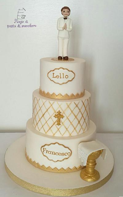 Confirmation and communion cake - Cake by Mariana Frascella