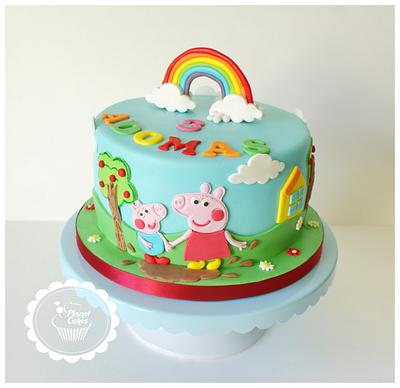 Peppa Pig - Cake by Planet Cakes