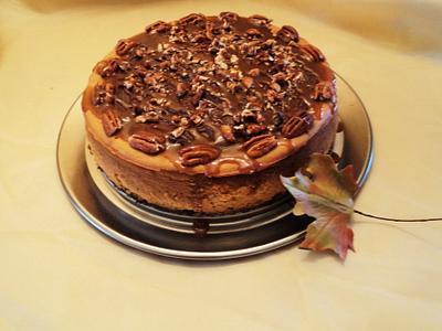 Pumpkin turtle cheesecake - Cake by Goreti