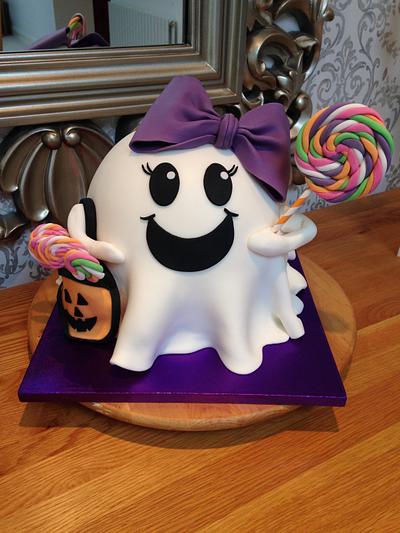 Boo..! - Cake by Lulu Belles Cupcake Creations