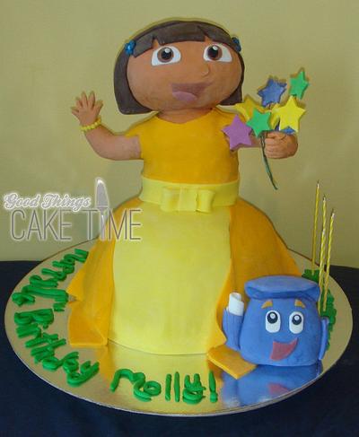 Dora - Cake by Good Things Cake Time