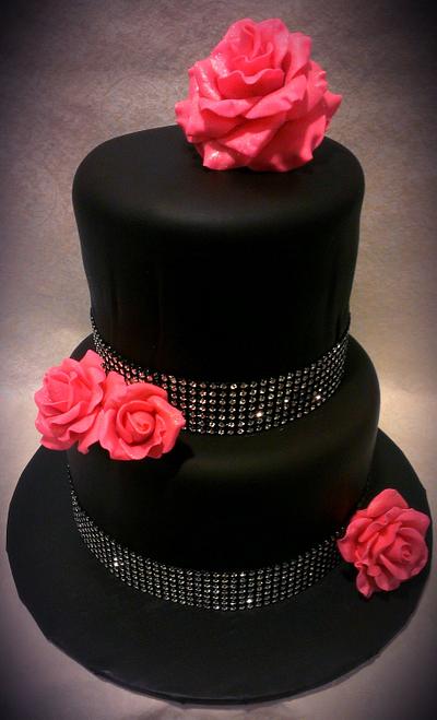 Romantic Elegance - Cake by Kristi