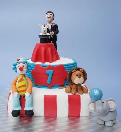 Circus Day Cake - Cake by Florence Devouge