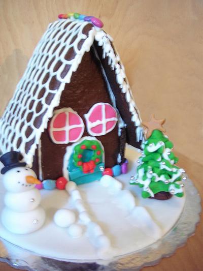 Gingerbread House - Cake by Nadia Damigou