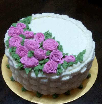 White choc/Cranberry Butter Cake - Cake by Sato Seran