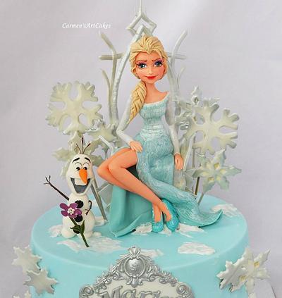Frozen - Cake by Carmen Iordache