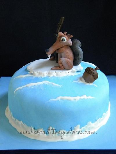 Ice Age- Scrat - Cake by Erika Valverde