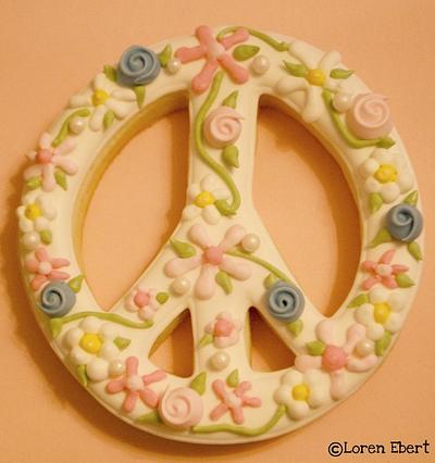 Give Peace a Chance! - Cake by Loren Ebert
