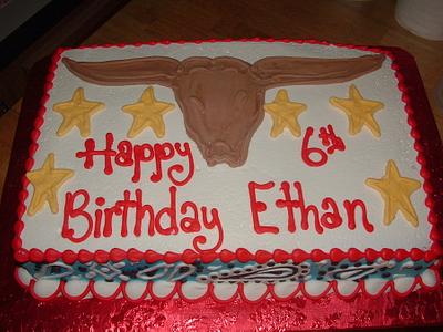Longhorn for Ethan - Cake by Jennifer C.