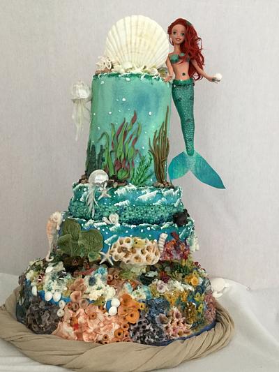 Under the sea  - Cake by Guacha12