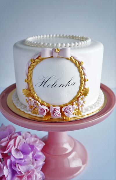 cake for Helenka  - Cake by Arletka