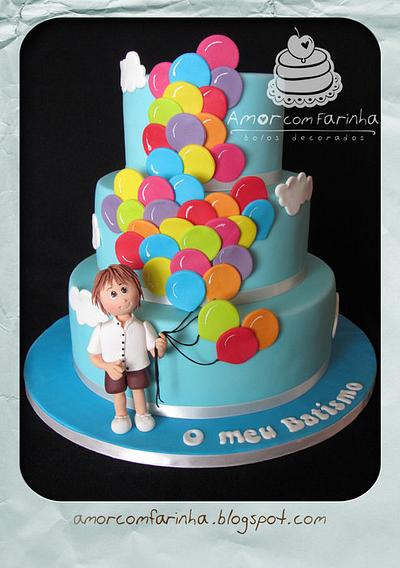Ballons - Cake by AmorcomFarinha