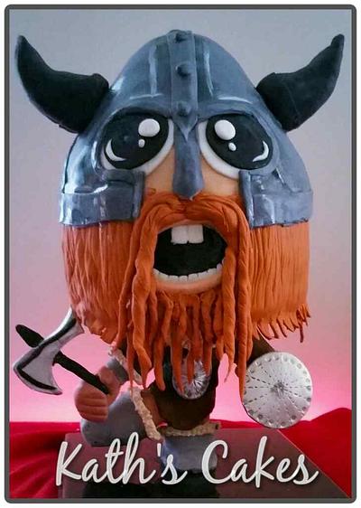 Viking Chibi - Cake by Cakemummy