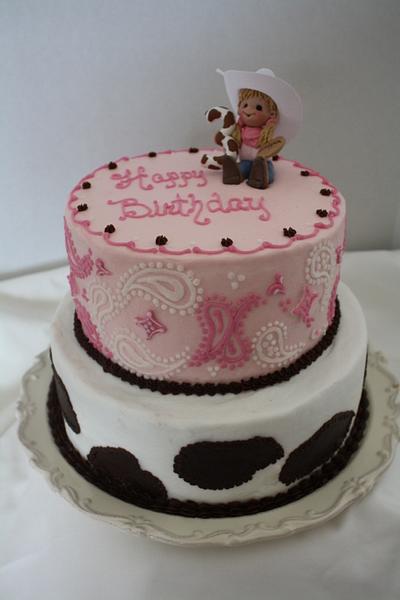 Cowgirl Birthday - Cake by Dee