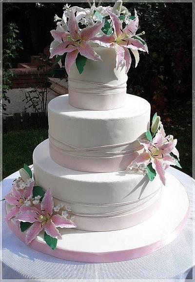 First work with wedding cake - Cake by Sveta