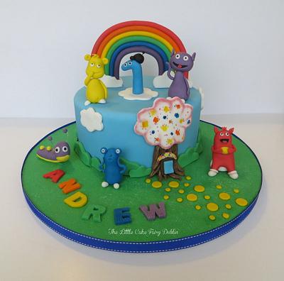 Baby TV cake - Cake by Little Cake Fairy Dublin