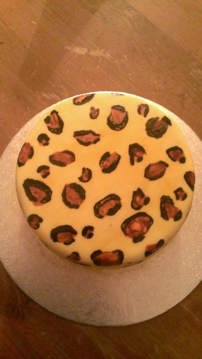 Leopard Print Cake - Cake by Hollie Chamberlain