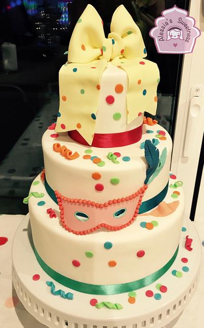 Carnevale Cake - Cake by Alessia's Sweetness 