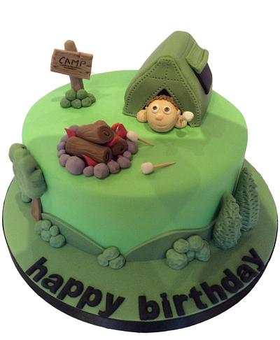 Camp cake - Cake by Martina Kelly