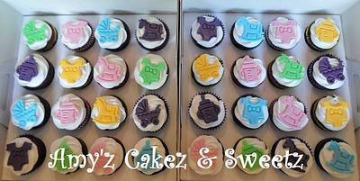 BABY CUPCAKES - Cake by Amy'z Cakez & Sweetz