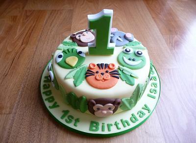 Jungle Birthday Cake - Cake by Susan Stevenson