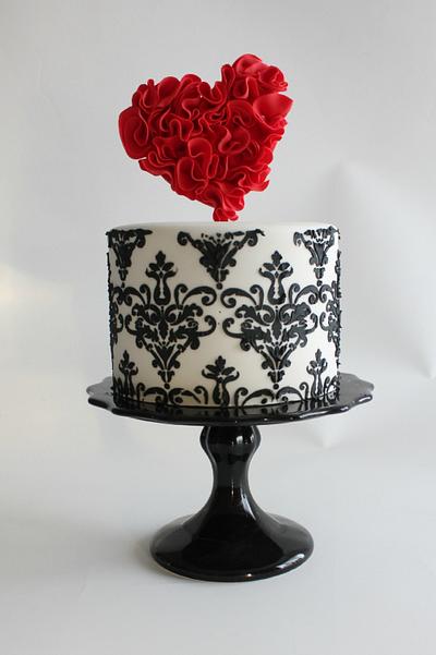 Be mine Valentine! - Cake by La Fabrik à Gâteaux !