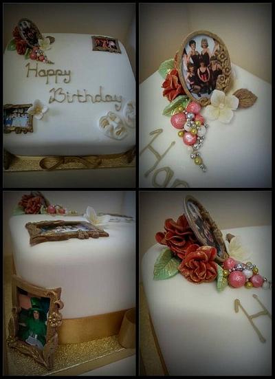 Simple birthday cake  - Cake by Maria