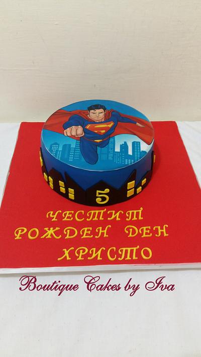 Superman cake - Cake by Iva Halacheva