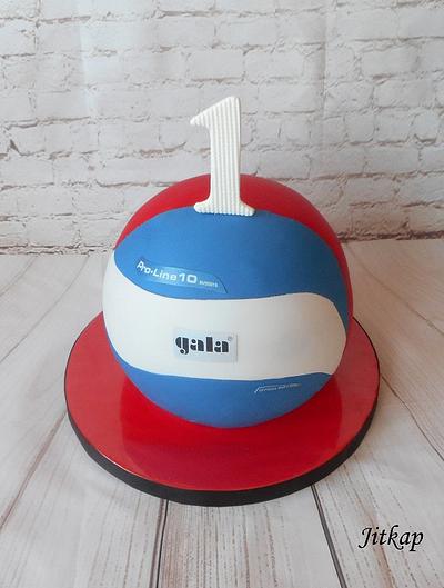 Volleyball cake - Cake by Jitkap