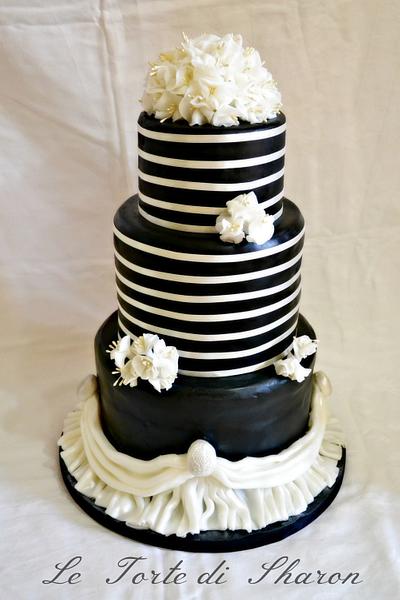 Black and white - Cake by LeTortediSharon