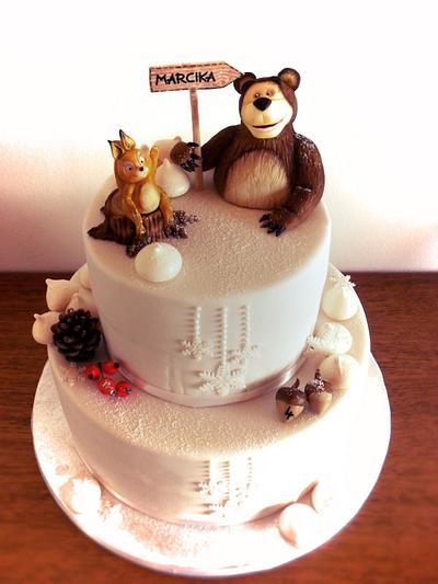 bear cake - Cake by timea