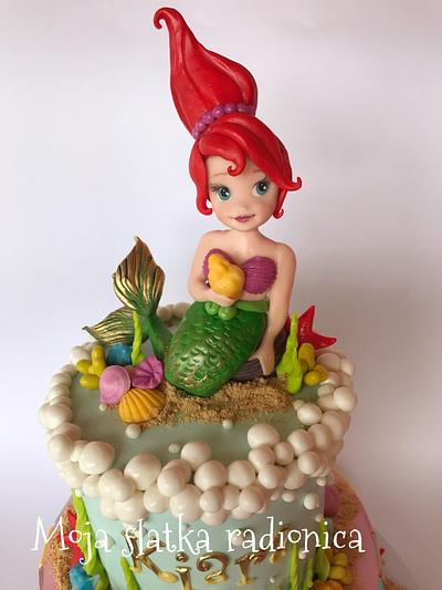 Little Mermaid cake - Cake by Branka Vukcevic