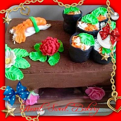 3D sushi table - Cake by Heart