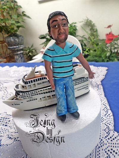 MSC opera cruise ship - Cake by Jennifer