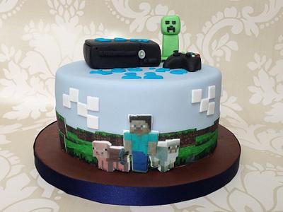 Xbox 360 Minecraft cake - Cake by Sugar Sweet Cakes