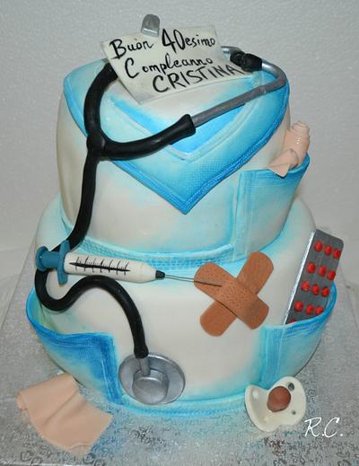 Nurse Cake - Cake by rosa castiello